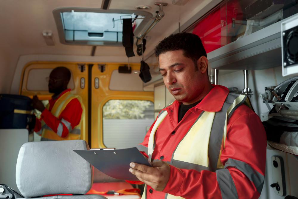 condutor de veículos de emergência