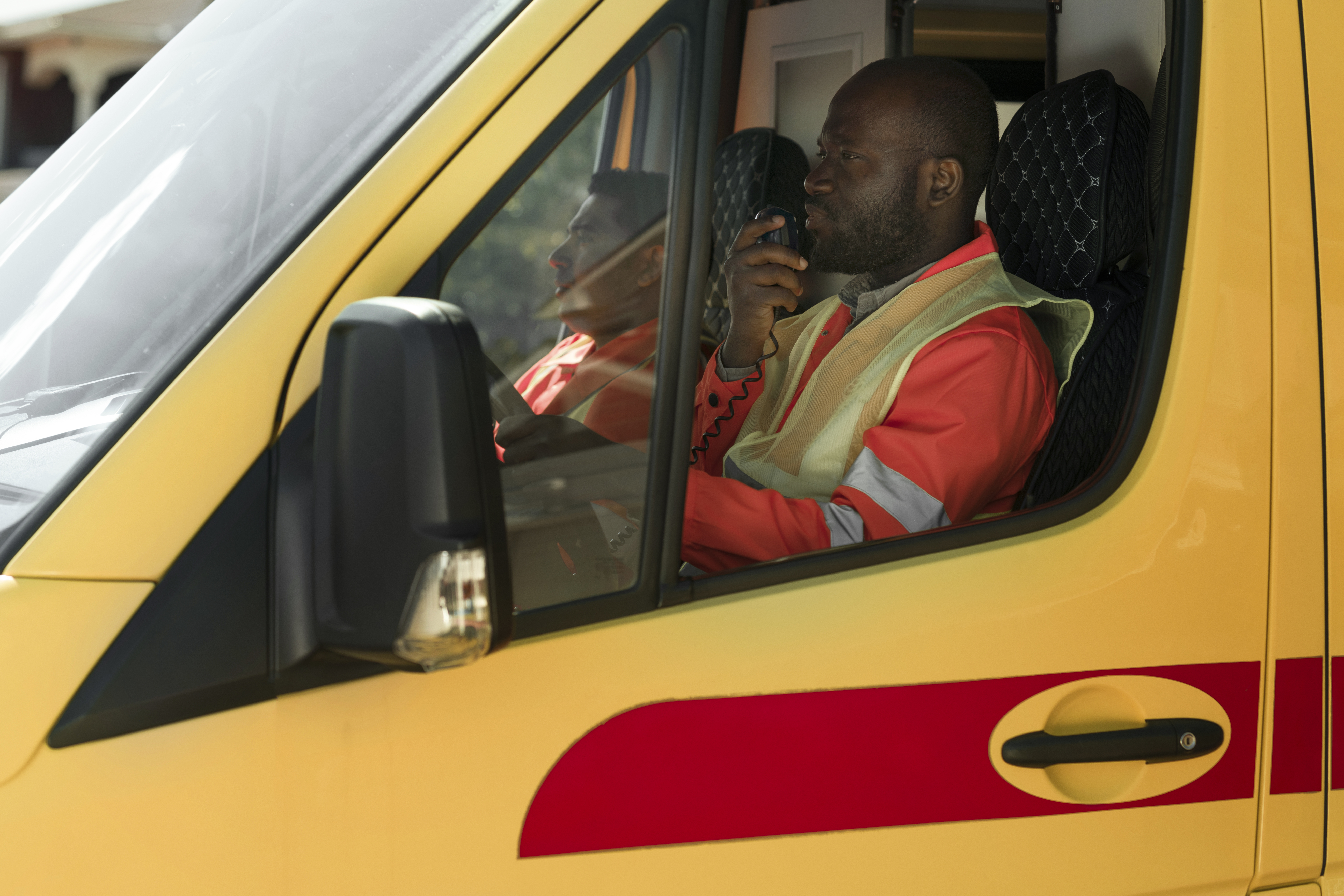 Prova do curso de motorista de ambulância